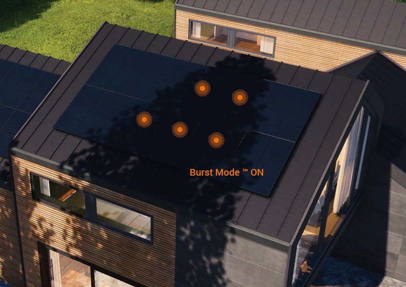 Burst Mode (TM) ON